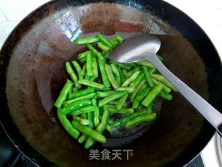 肉末四季豆的做法步骤：3