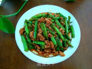肉末四季豆的做法步骤：8