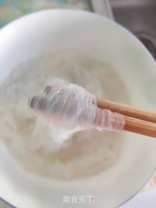 爆炒圆白菜肉末粉丝的做法步骤：3