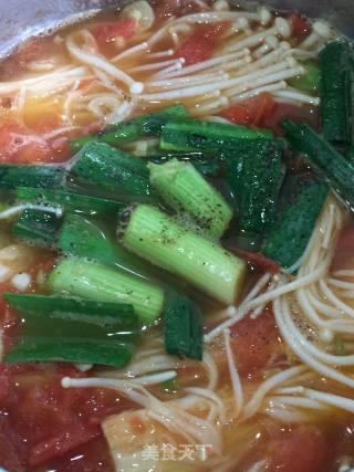 三色蔬菜健康煲的做法步骤：8