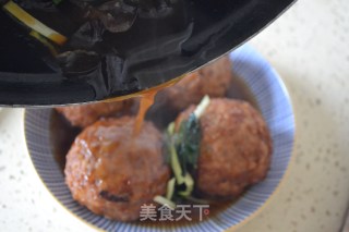 秦味四喜丸子的做法步骤：18