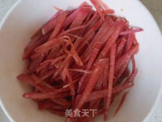 凉拌萝卜丝的做法步骤：4