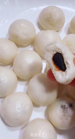 迷你豆沙包的做法步骤：8