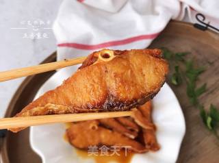 五香熏鱼的做法步骤：16