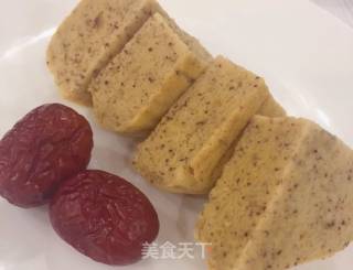 山药红枣蒸蛋糕的做法步骤：7