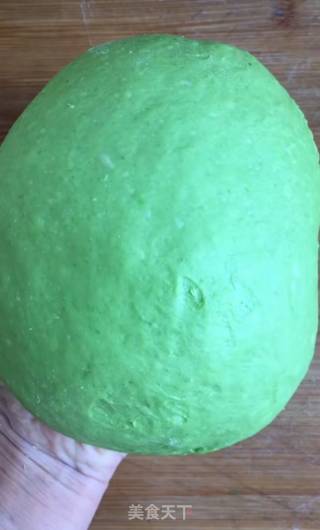 菠菜油条的做法步骤：4