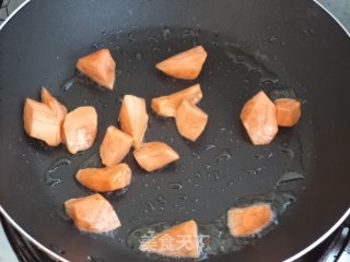 山药青椒胡萝卜的做法步骤：3