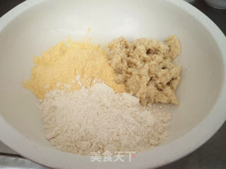 小米面豆沙包的做法步骤：3