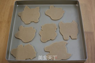 粉红猪糖霜饼干的做法步骤：8