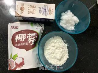椰蓉小方的做法步骤：1