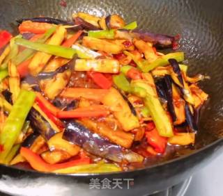 鱼香茄子的做法步骤：7