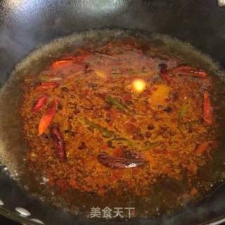 水煮肥牛卷的做法步骤：7