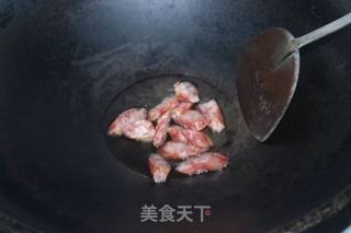 #腊味#香肠炒牛心菜的做法步骤：3