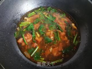 菠菜南瓜面的做法步骤：4