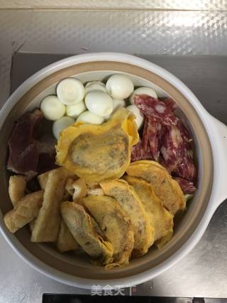 什锦砂锅的做法步骤：4