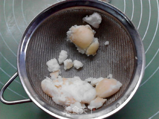 雪域深海：山药泥蓝莓汁的做法步骤：5