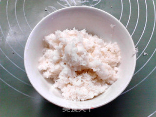 雪域深海：山药泥蓝莓汁的做法步骤：6