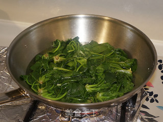菠菜拌粉丝的做法步骤：7