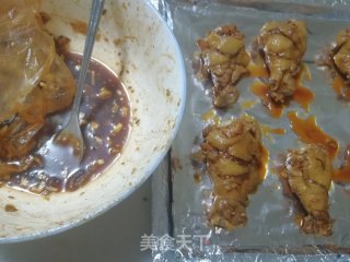 烤鸡腿的做法步骤：5