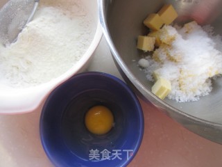 奶香小饼干的做法步骤：1