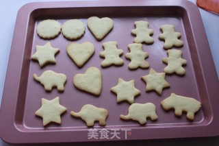 奶香小饼干的做法步骤：9