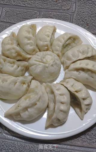 如何制作西葫芦素馅蒸饺的做法步骤：15
