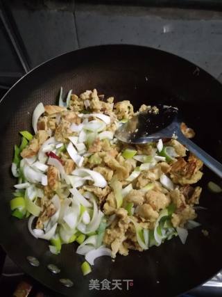 炒面糊（炒面疙瘩）的做法步骤：8