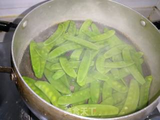 #腊味#腊肉荷兰豆的做法步骤：5