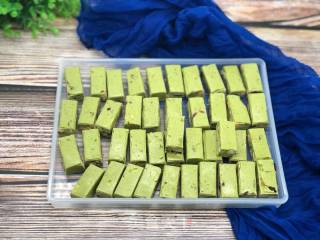 蔓越莓抹茶牛轧糖的做法步骤：10
