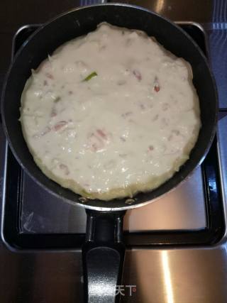 腊肉白菜饼的做法步骤：9