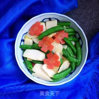 如何让甜豆炒后依然爽脆的做法步骤：8