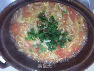 双色蔬菜面的做法步骤：7