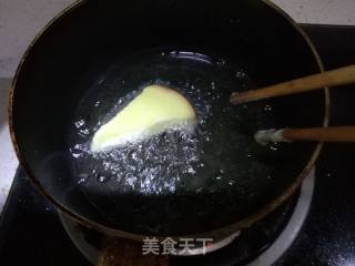 如何做香而不柴的西多士的做法步骤：7
