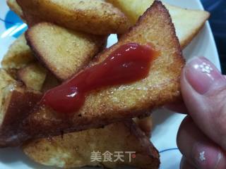 如何做香而不柴的西多士的做法步骤：9