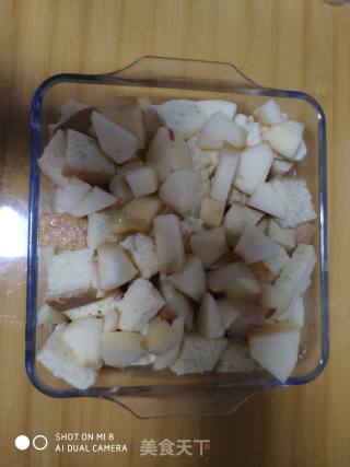 苹果面包布丁的做法步骤：9
