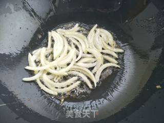腊肉炒年糕的做法步骤：7