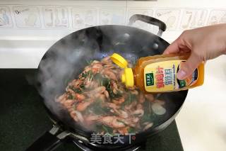 韭菜炒河虾的做法步骤：8