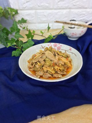 榨菜炒肉片的做法步骤：11