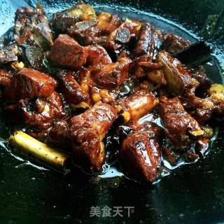 酱烧排骨的做法步骤：9