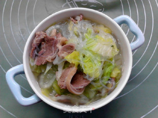 白菜粉丝羊肉煲的做法步骤：13