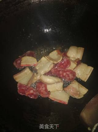 砂锅油豆腐的做法步骤：4