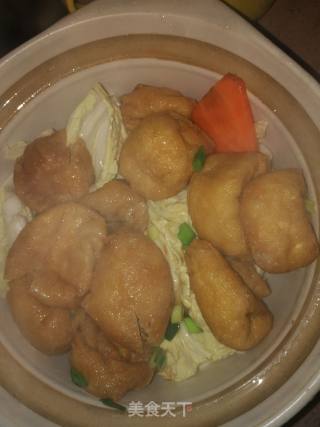 砂锅油豆腐的做法步骤：10