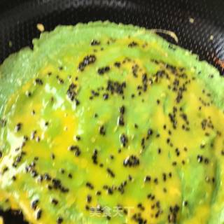 翡翠煎饼鲜虾时蔬卷的做法步骤：21