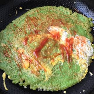 翡翠煎饼鲜虾时蔬卷的做法步骤：23