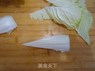 白菜木耳炒肉片的做法步骤：3