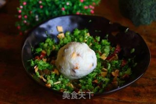 西蓝花山药沙拉球的做法步骤：10