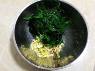 凉拌菠菜的做法步骤：4