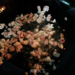 豆豉肉末炒青椒的做法步骤：3