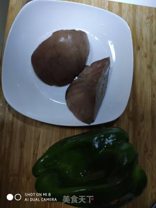 炒羊肝的做法步骤：1