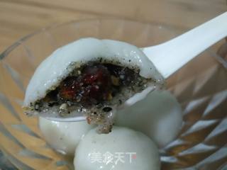 蜜饯芝麻花生汤圆的做法步骤：26